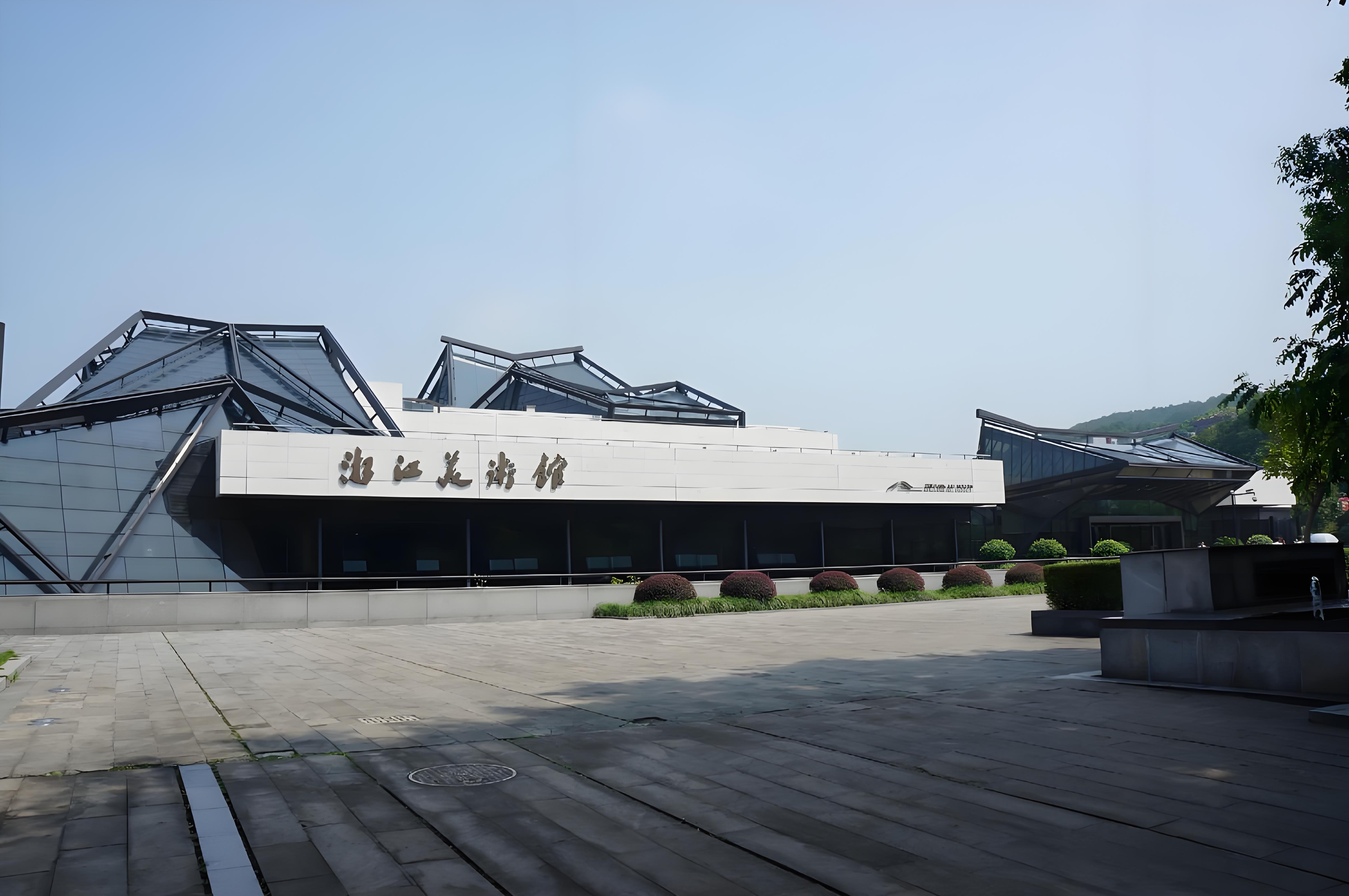 Zhejiang Art Museum gallery exterior in Hangzhou.