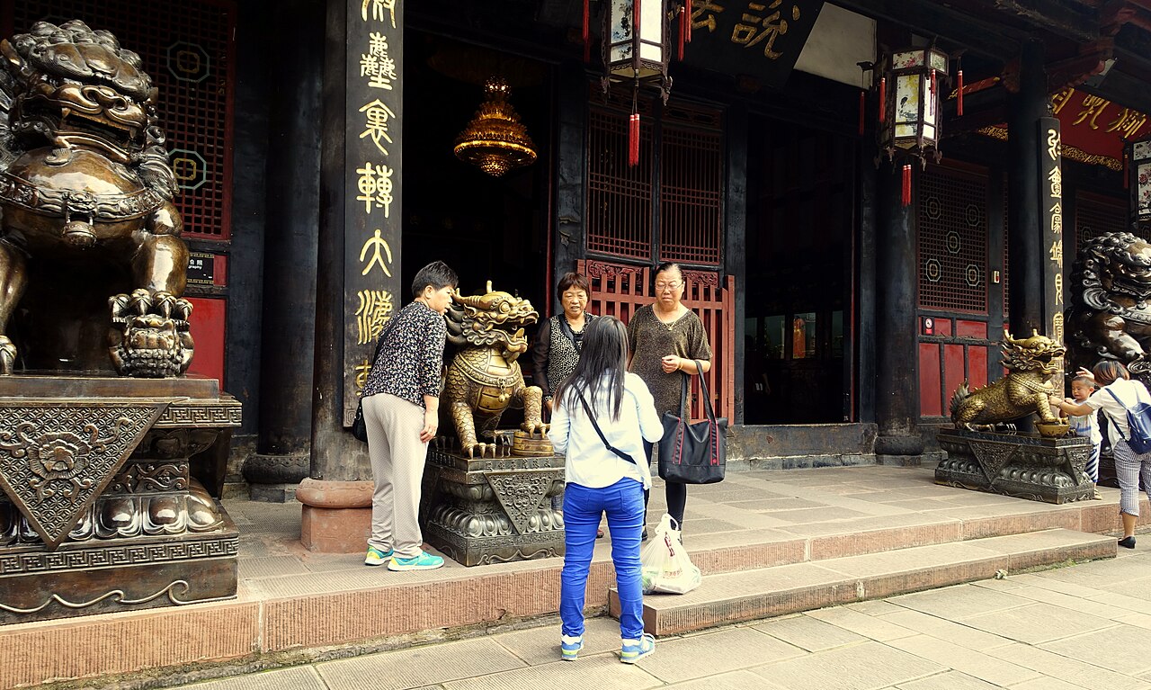 Wenshu Monastery in Chengdu.