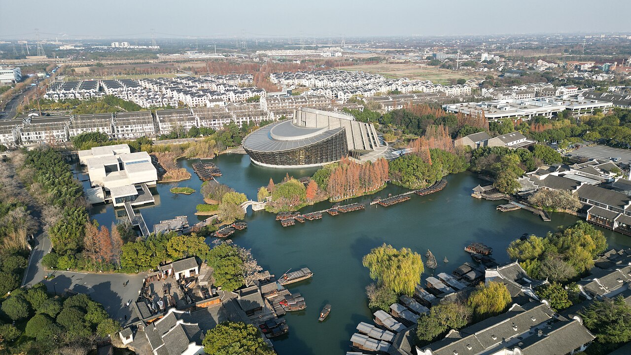 Wuzhen water town, a classic add-on from the Hangzhou-Shanghai region.
