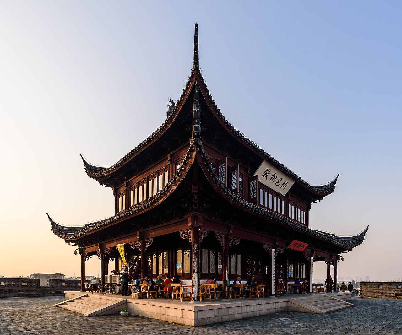 Xiangmen gate area in Suzhou.