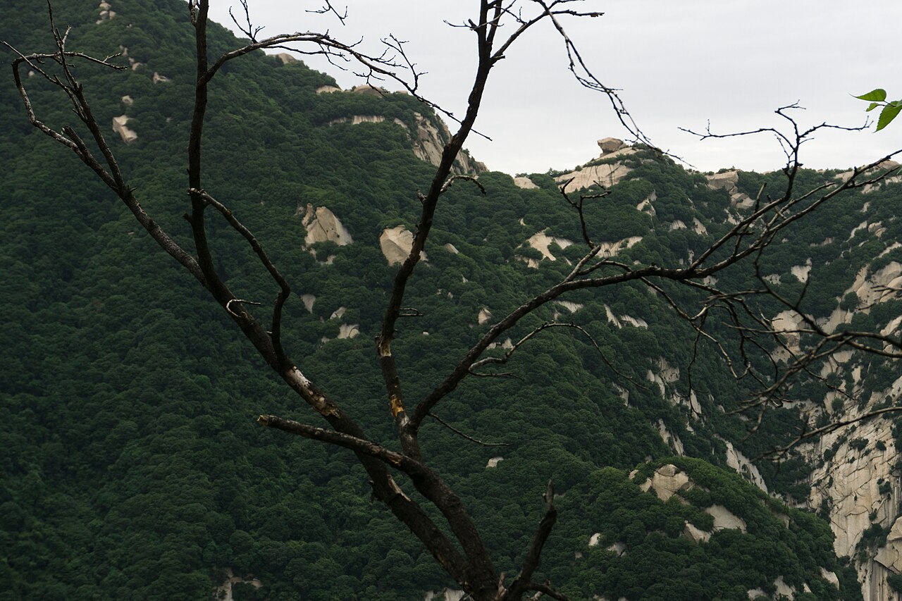 Mount Hua near Xi'an, a serious full-day mountain trip.